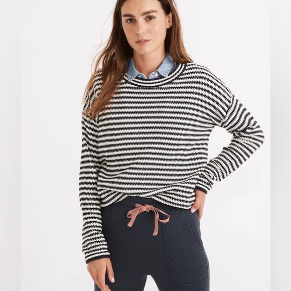 Madewell Sweaters - Madewell Seagrove Pullover Sweater in Stripe